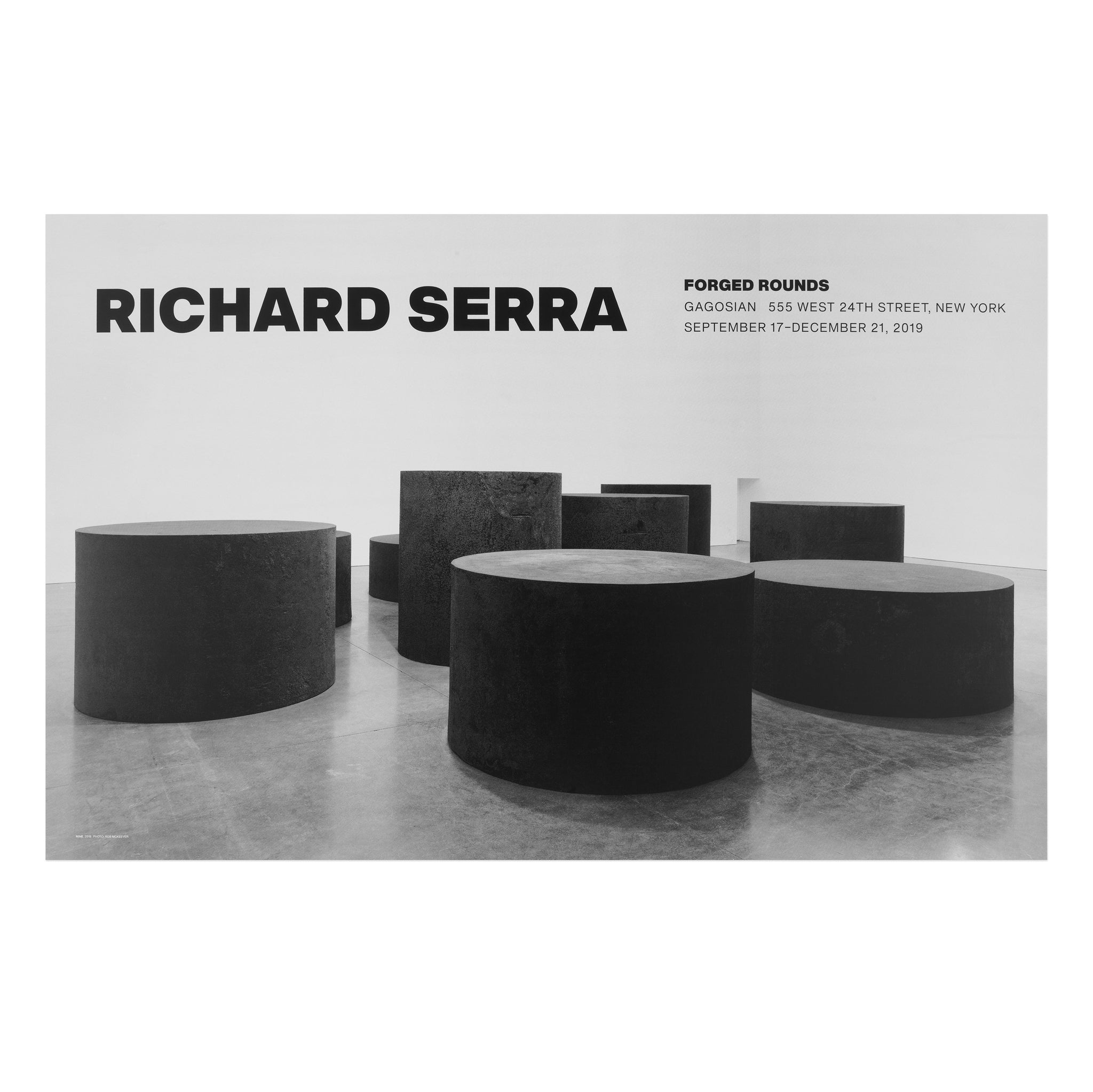 Richard Serra: Drawings 2015–2017 Poster | Gagosian Shop