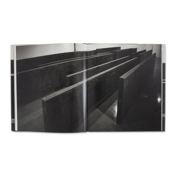 Interior spread of the book Richard Serra: Rolled and Forged