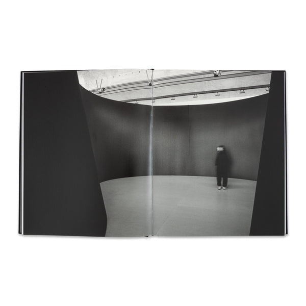 Interior spread of the book Richard Serra: Transmitter