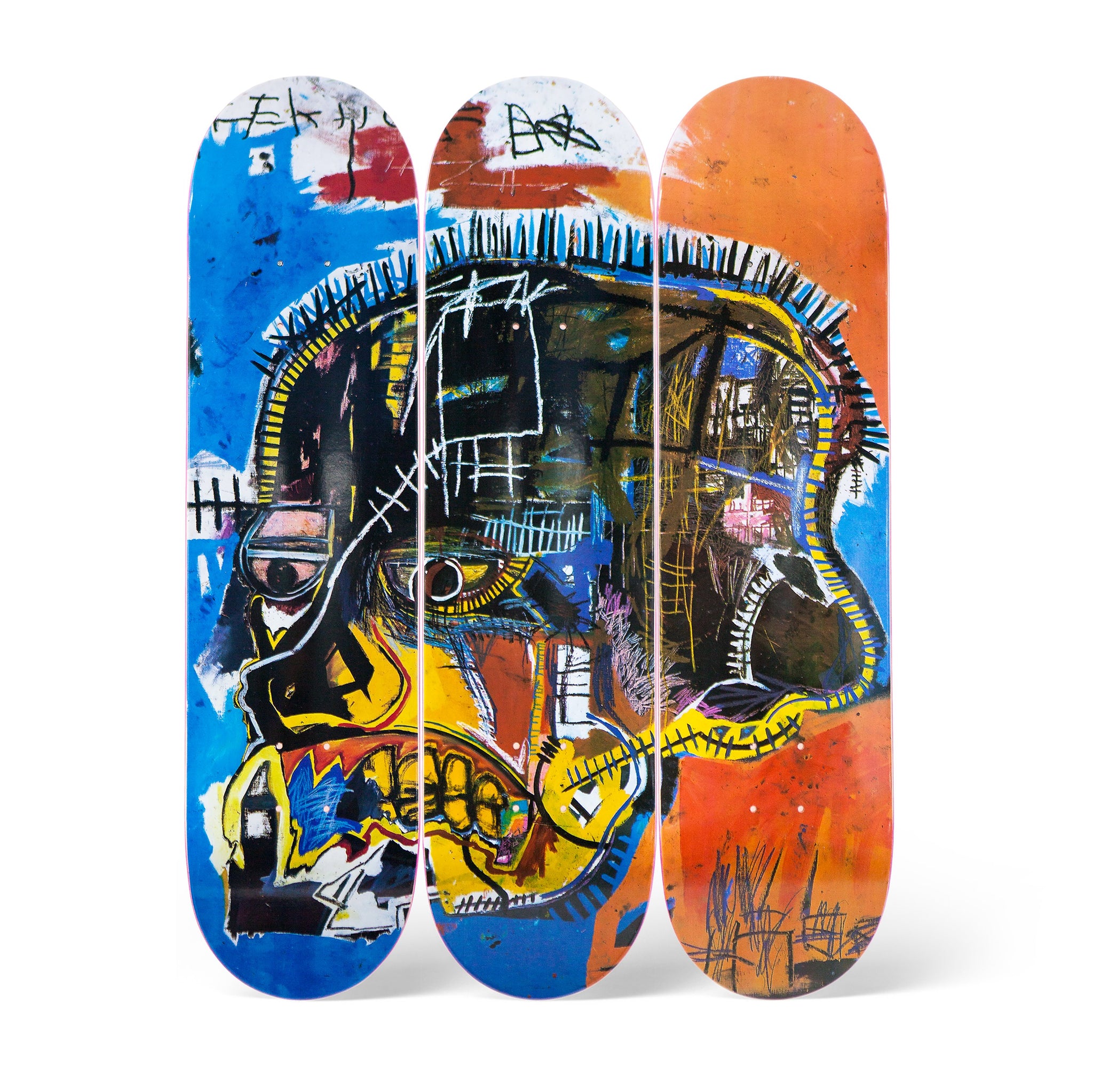 Jean-Michel Basquiat: Untitled (Skull) Skateboard Decks