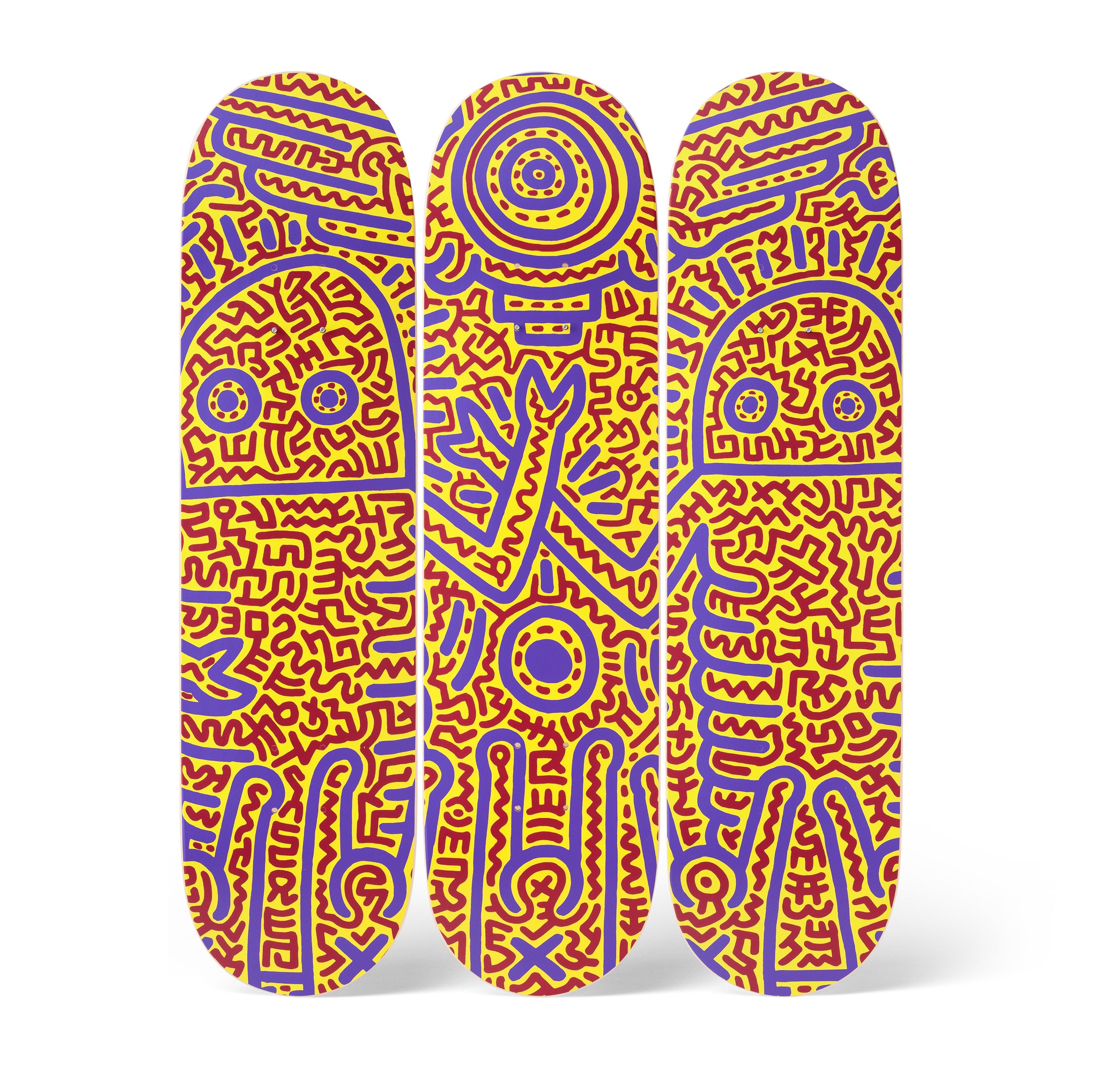 JASON DILL KEITH HARING deck スケートデッキ Keith Haring Haring Skateboard Decks Available For Immediate