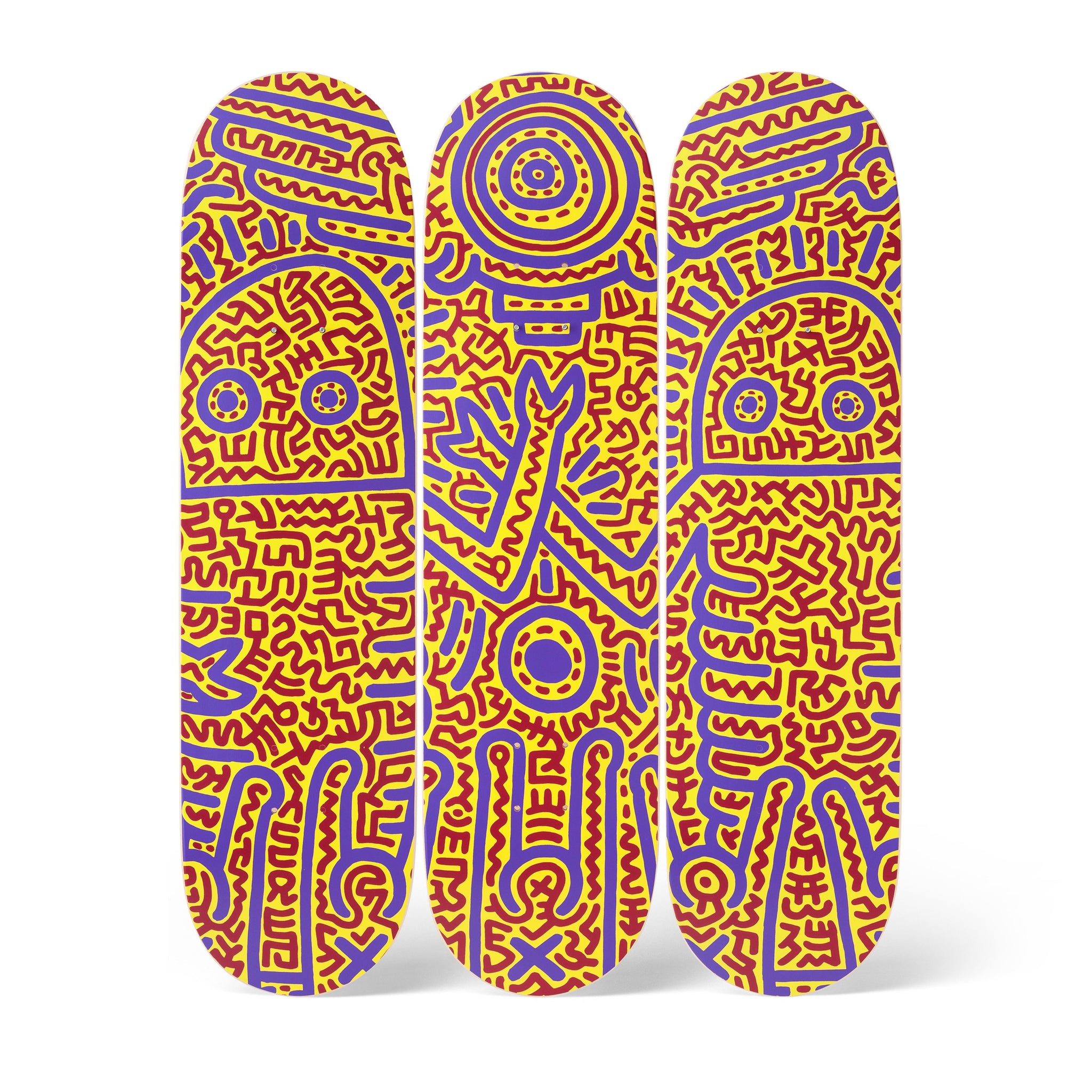 Keith Haring: Untitled (Snake) Skateboard Deck | Gagosian Shop