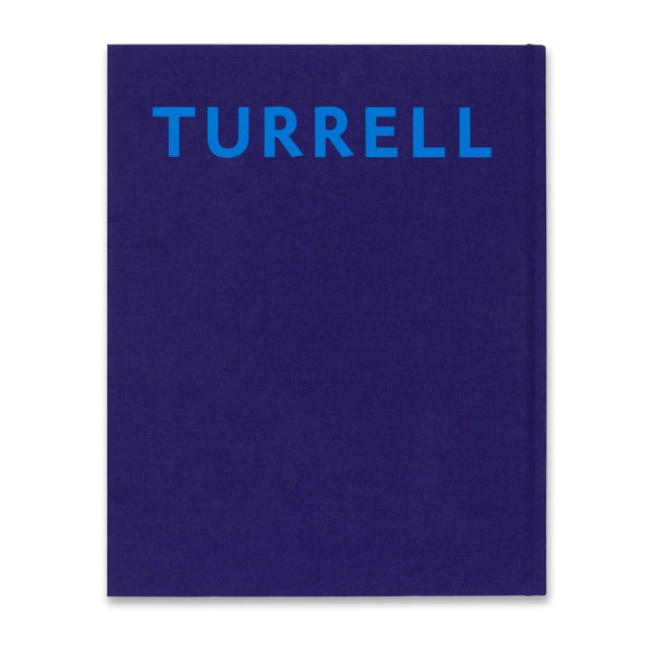 Back cover of the book James Turrell