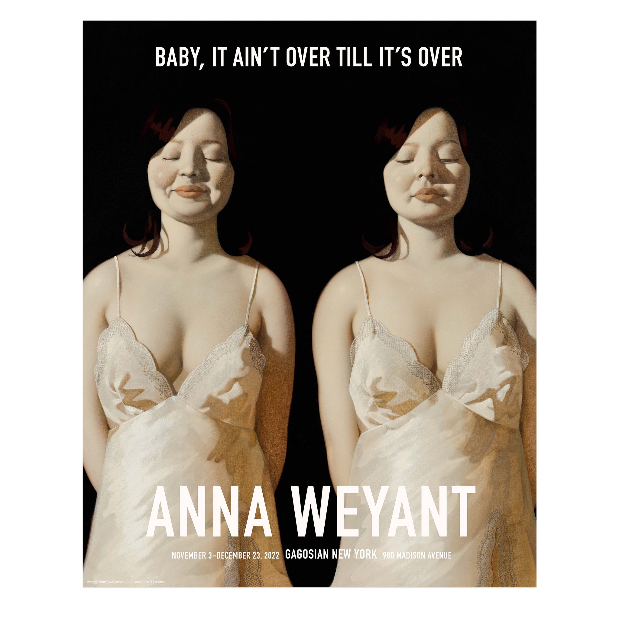Anna Weyant poster featuring the painting Two Eileens