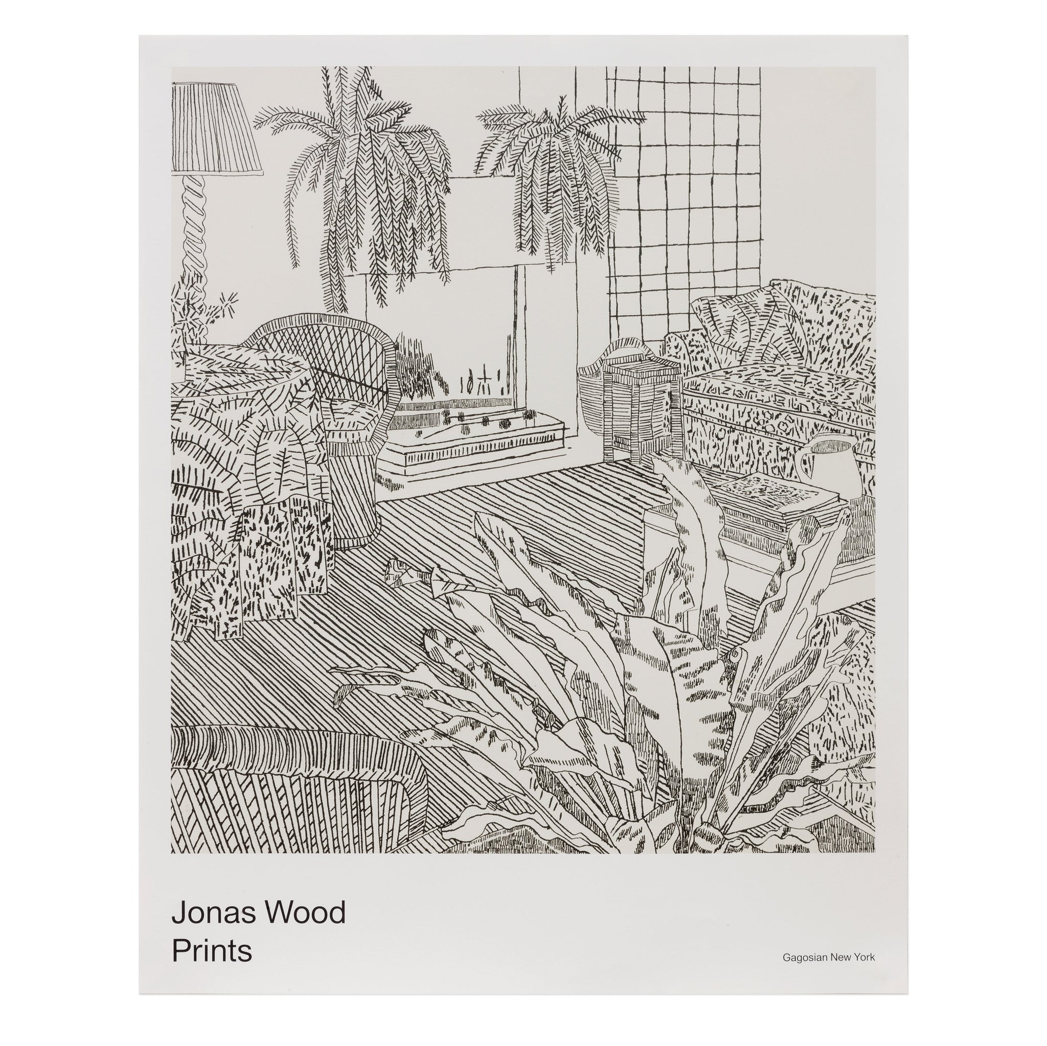Jonas Wood: Prints poster